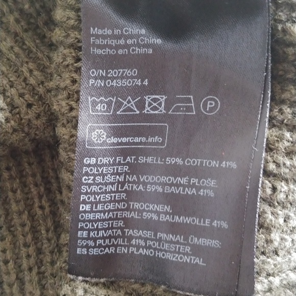 H&M LOGG Tie Up Front Sweater - Picture 6 of 6